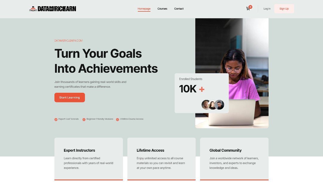 Preview image published by datamericlearn.com